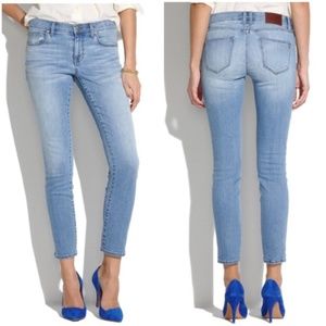 Madewell Skinny ankle Jeans sz 27
